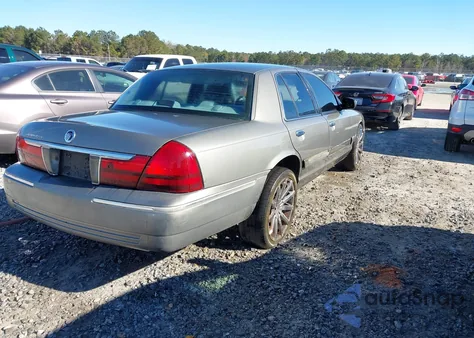 2003 Mercury Grand Marquis Gs из США, поврежденный, VIN 2MEFM74W23X624103